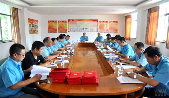 皖南電機(jī):黨委召開(kāi)紀(jì)念“七一”暨“兩先一優(yōu)”表彰會(huì) 皖南電機(jī):黨委召開(kāi)紀(jì)念“七一”暨“兩先一優(yōu)”表彰會(huì)